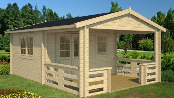 Fa kerti ház Montana