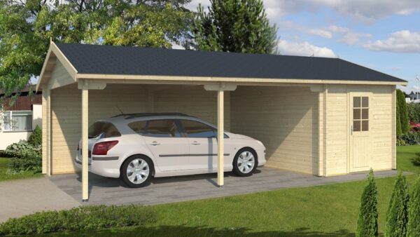 Fa garázs Garázs Rauma 70