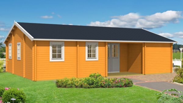 Fából készült ház Ursula