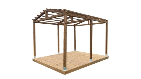 Udvari oromzatos pergola 3×3