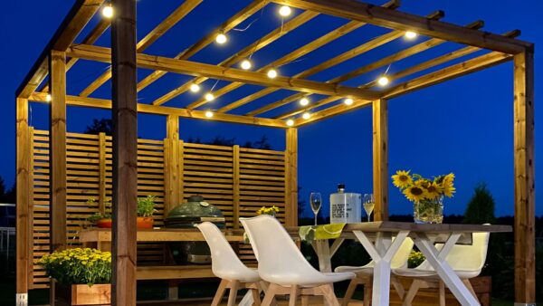 Udvari pergola 3×4