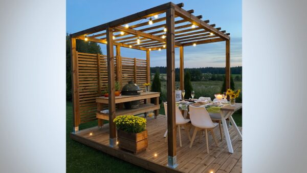 Teraszkészlet Koko 3×3