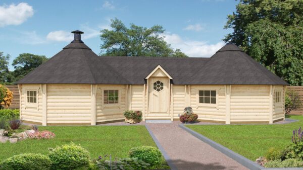 Fából készült grillház Melissa