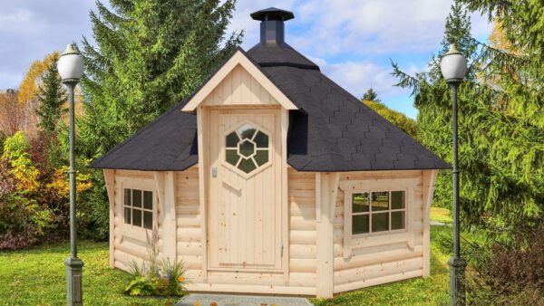 Rosco fából készült grillház