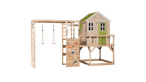 M21-G Kućica s platformom + dodatak za teretanu2