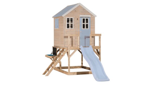 M22-K kućica s platformom i toboganom + dodatak za kuhinju