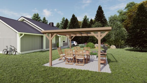 Fa pergola 2mXXL